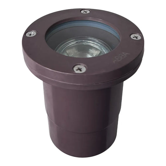 Foco LED para pozos enterrados, redondo, de fibra de vidrio y bajo voltaje, IP65, resistente al agua, UNF07