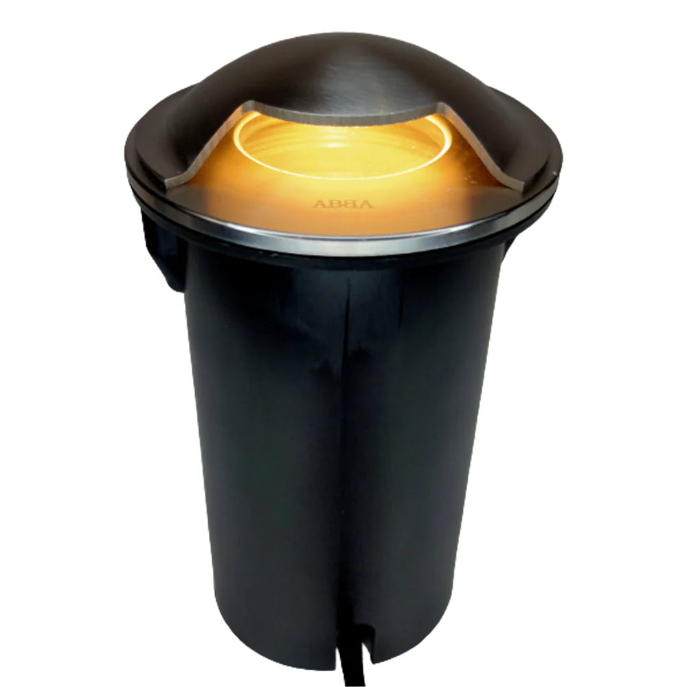 UNS03 Stainless Steel Mono Directional One Slit In-Ground Low Voltage LED In Ground Landscape Lighting