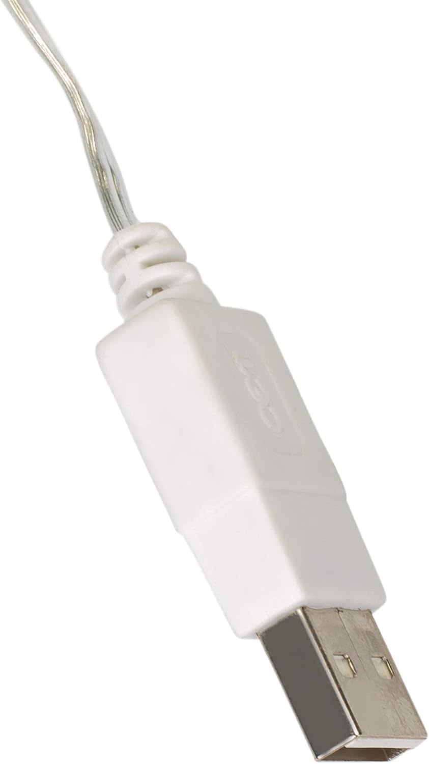 Guirlande lumineuse étoilée USB 25 LED (2,4 m) - Blanc chaud