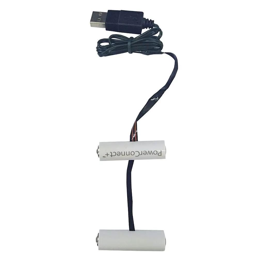 USB PowerConnect 2 AA Converter for USB devices with white battery pack on Tampa Home & Garden Store