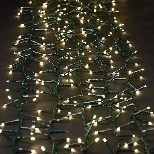 USB powered 500 Superbright LED (41 foot) Green Wire Multifunction Lights with Timer - Warm White - Tampa Home & Garden Store