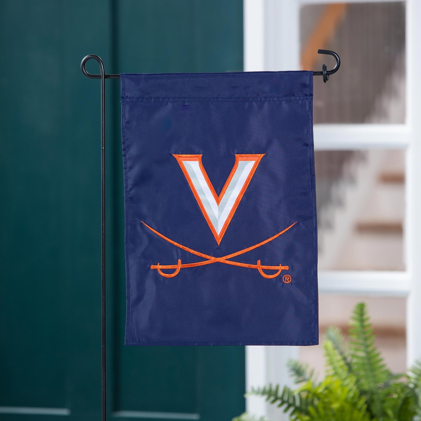 University of Virginia Applique Garden Flag - Tampa Home & Garden Store