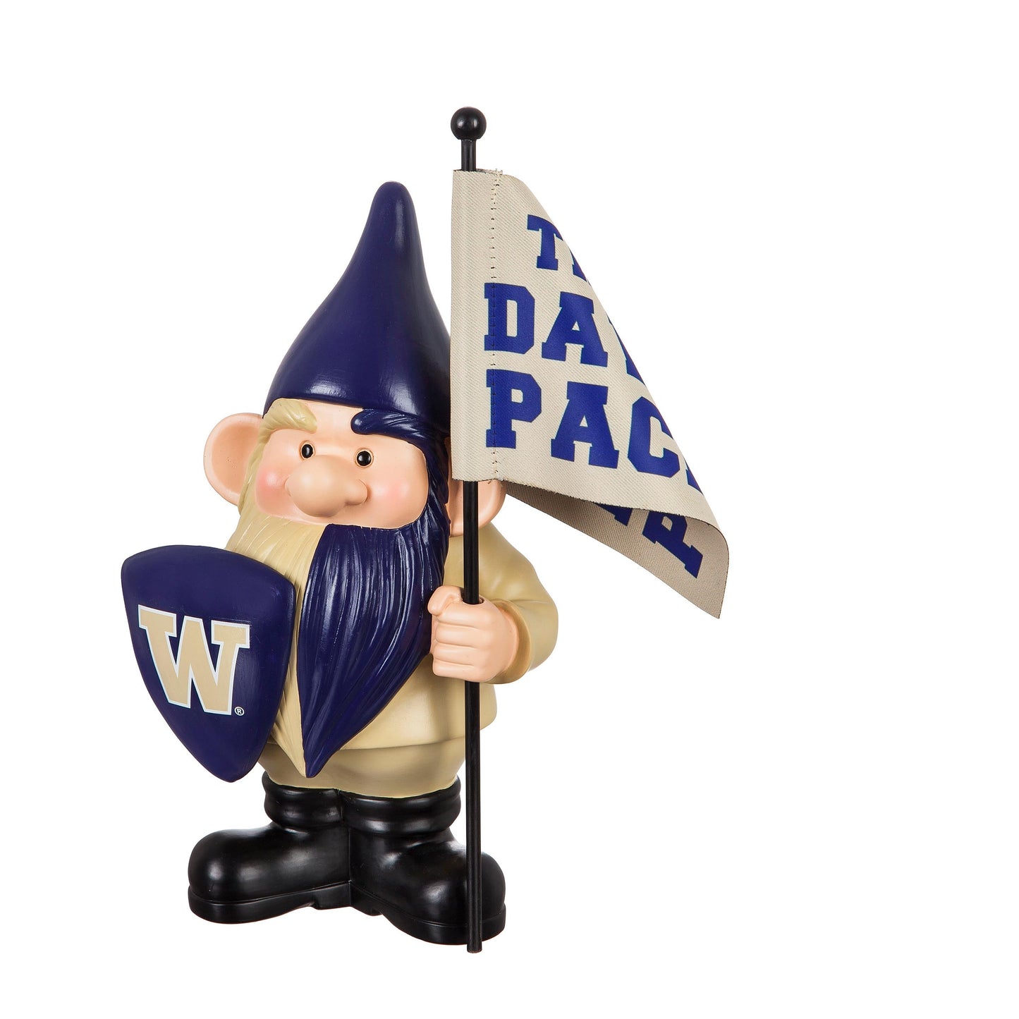 University of Washington, Flag Holder Gnome - Tampa Home & Garden Store