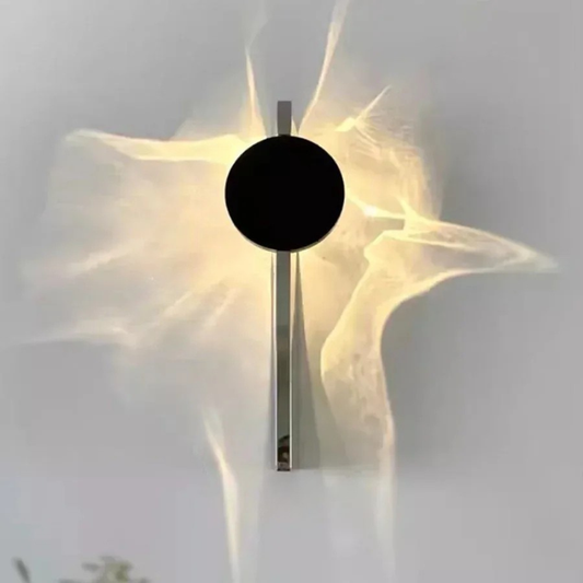 Stainless Rotatable LED Wall Sconce Creative Shadow Light Bedroom Bedside Stairs - Tampa Home & Garden Store