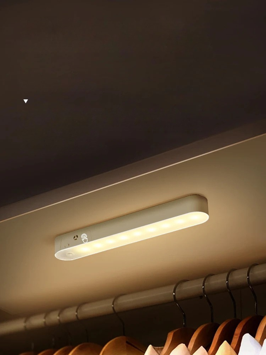 USB Rechargeable LED Night Light 3 Color Dimmable Magnetic Cabinet Lamp - Tampa Home & Garden Store