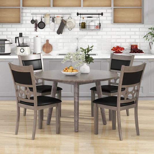Upholstered gray dining chairs DirectDeals for Kitchen & Dining Room Chairs on Tampa Home & Garden Store