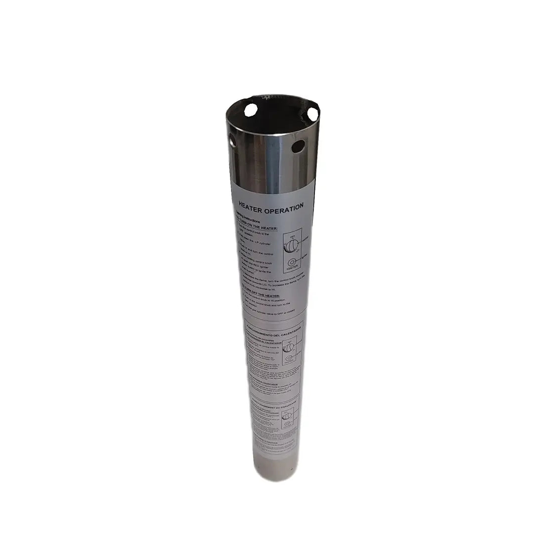 Upper post for 61629 replacement part, stainless steel patio heater accessory, Fire Sense/Balkene Home on Tampa Home & Garden Store