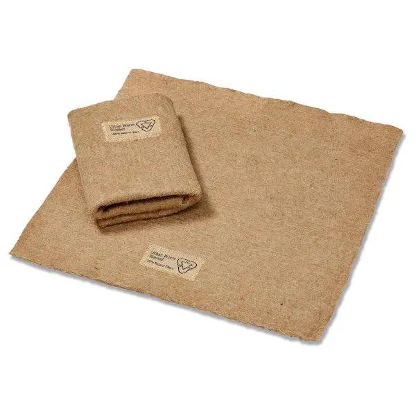 Urban Worm Bin Blanket in tan burlap fabric for moisture control, Urban Worm Company on Tampa Home & Garden Store