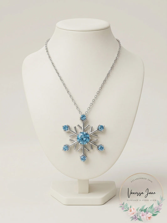 Sterling Silver Ruby And Sapphire Necklace