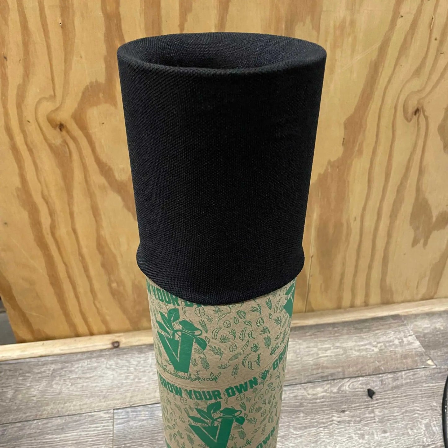 Varden Empty Mesh sleeve, black fabric mesh for soil-filled sleeves Bootstrap Farmer hydroponics on Tampa Home & Garden Store