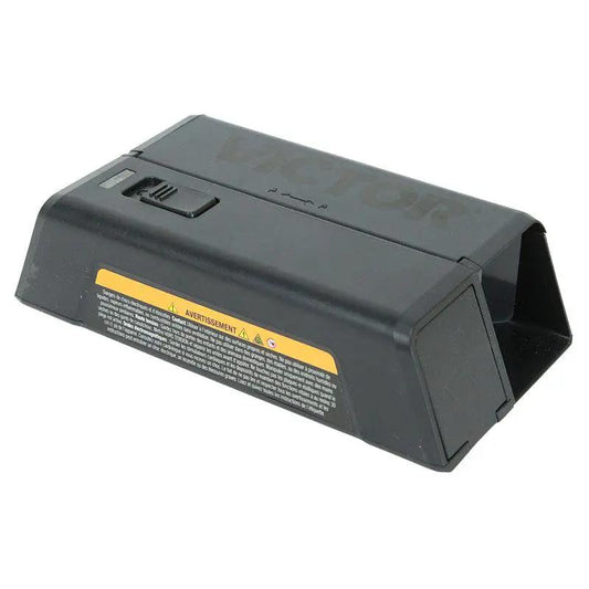 Victor Electronic Mouse Trap with Bait Cup, black plastic pest control device on Tampa Home & Garden Store
