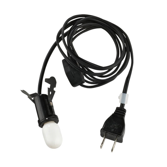 Village Single Switched Light Cord - Black - Tampa Home & Garden Store