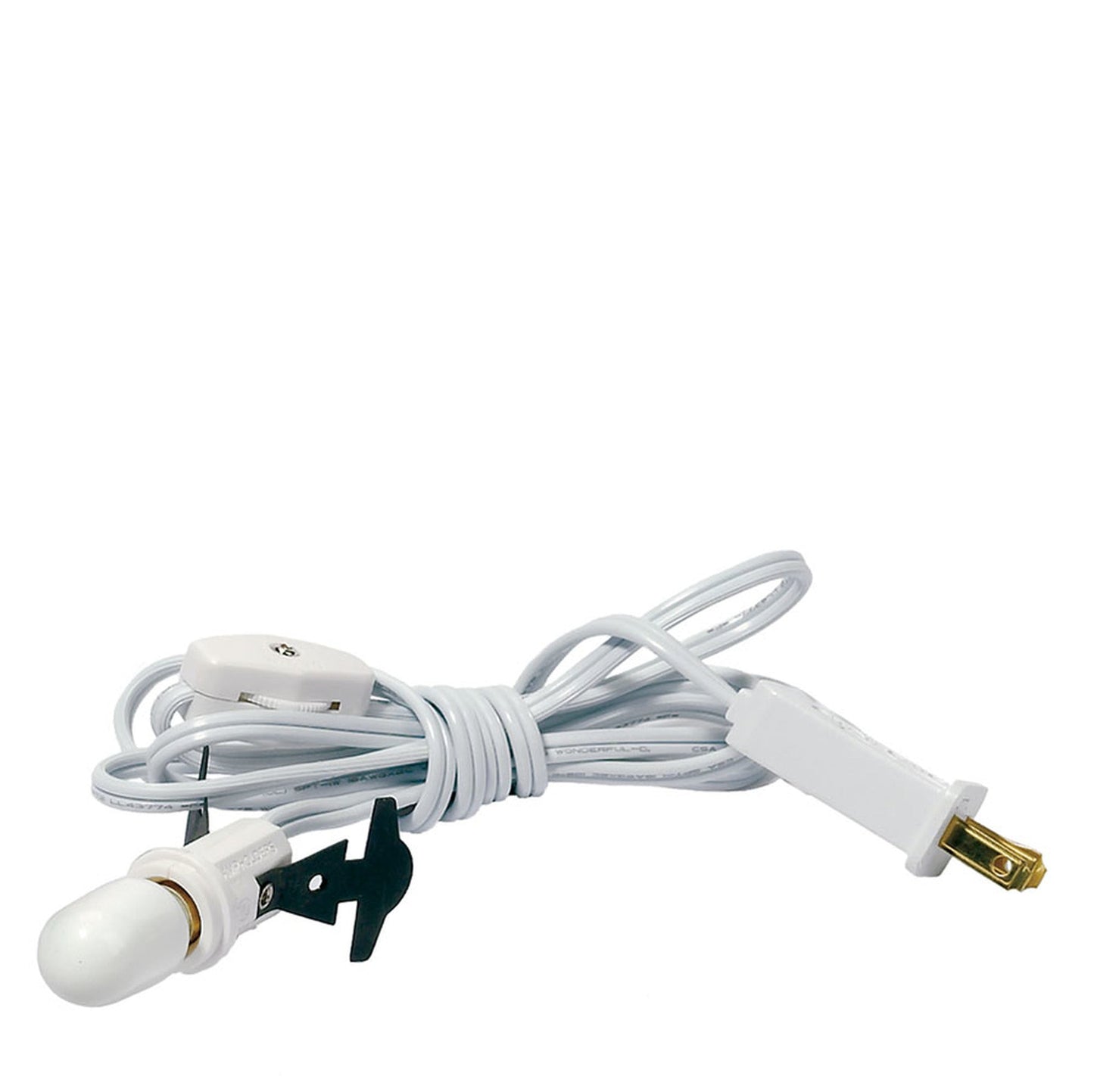 Village Single Switched Light Cord - Black - Tampa Home & Garden Store