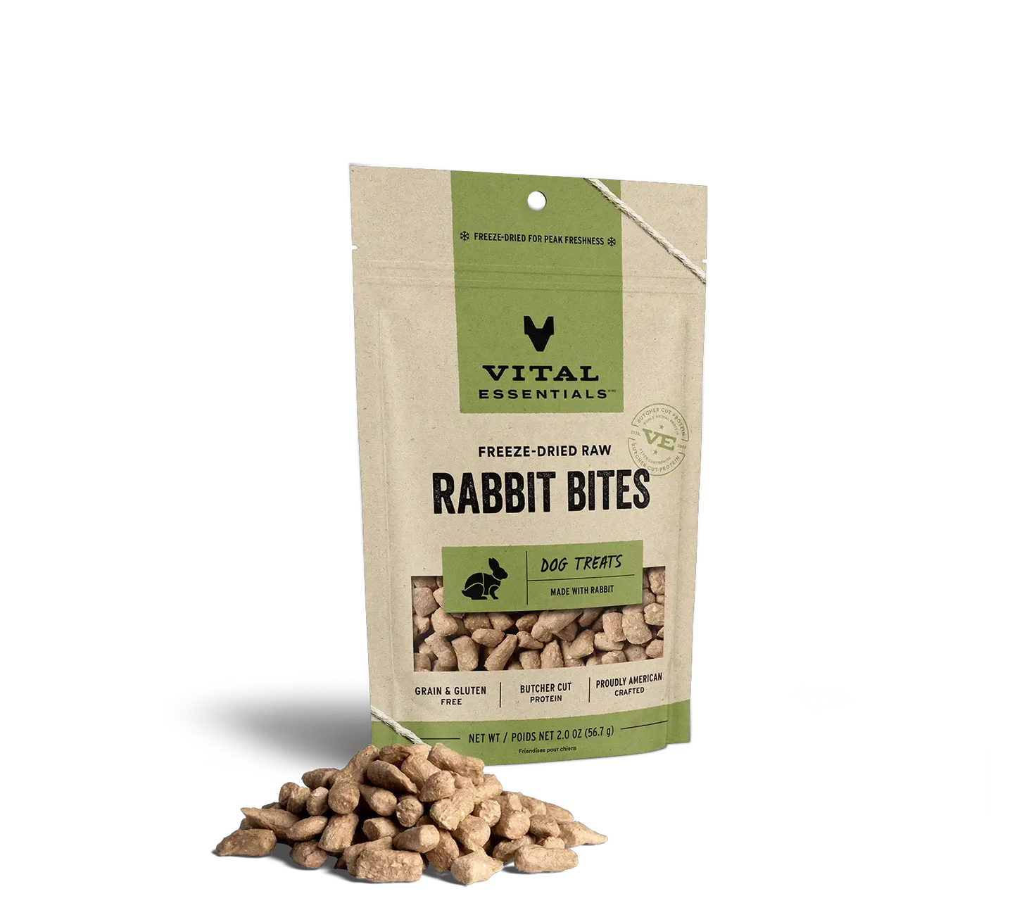 Vital Essentials Rabbit Bites - 2 oz - Tampa Home & Garden Store