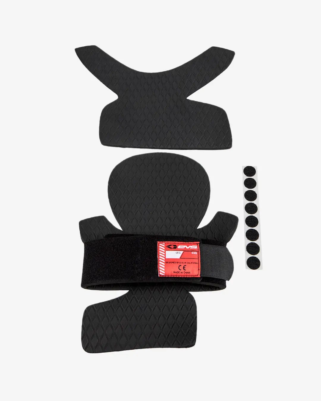 Axis Sport Liner Kit with Velcro Dots EVS Sports black knee/shin liners with Velcro strap and six dots on Tampa Home & Garden Store