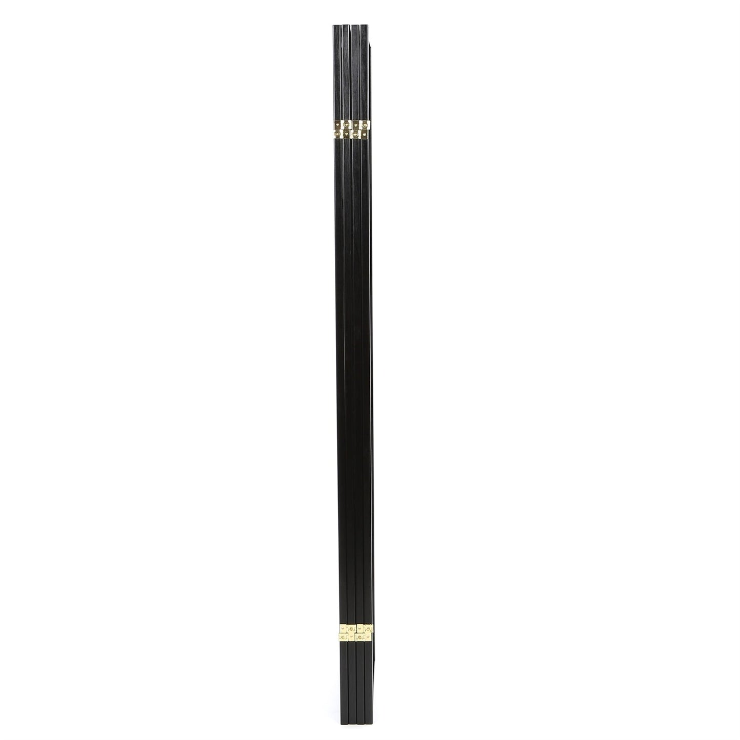 Paravent de estilo japonés Shoji de 4 paneles negro
