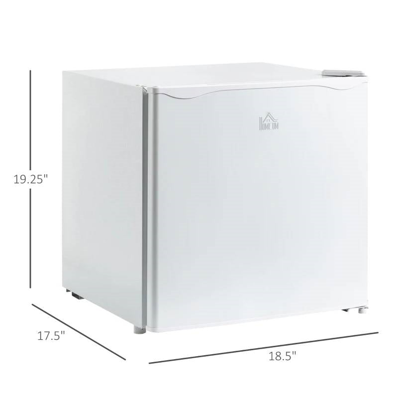 Mini congelador vertical compacto de encimera 1.1 pies cúbicos, blanco