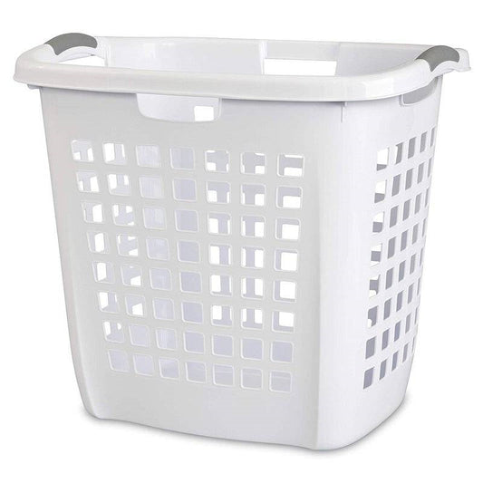 Set of 4 Heavy Duty Plastic Laundry Hamper Dirty Clothes Basket - Tampa Home & Garden Store