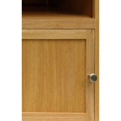 Simple End Table Nightsatnd Accent Table in Natural Wood Finish - Tampa Home & Garden Store