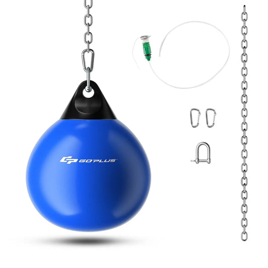 GoPlus 21 Inch water punching bag with adjustable chain blue vinyl bag on Tampa Home & Garden Store