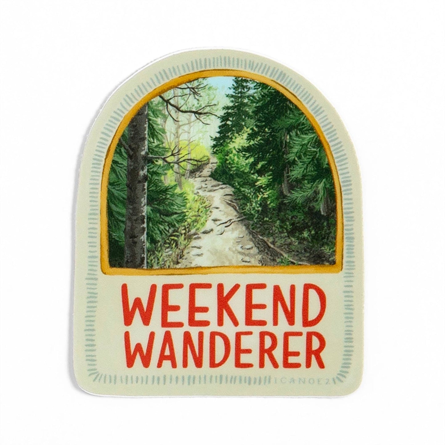 Weekend Wanderer Decal Sticker - Tampa Home & Garden Store