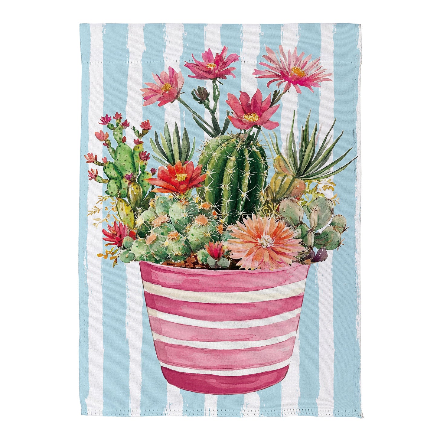Welcoming Succulent Suede Garden Flag - Tampa Home & Garden Store