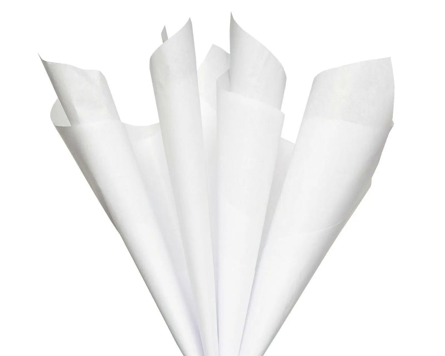 White tissue paper sheets, 20x20 in, 70 sheets, The Country Christmas Loft gift wrap tissue on Tampa Home & Garden Store