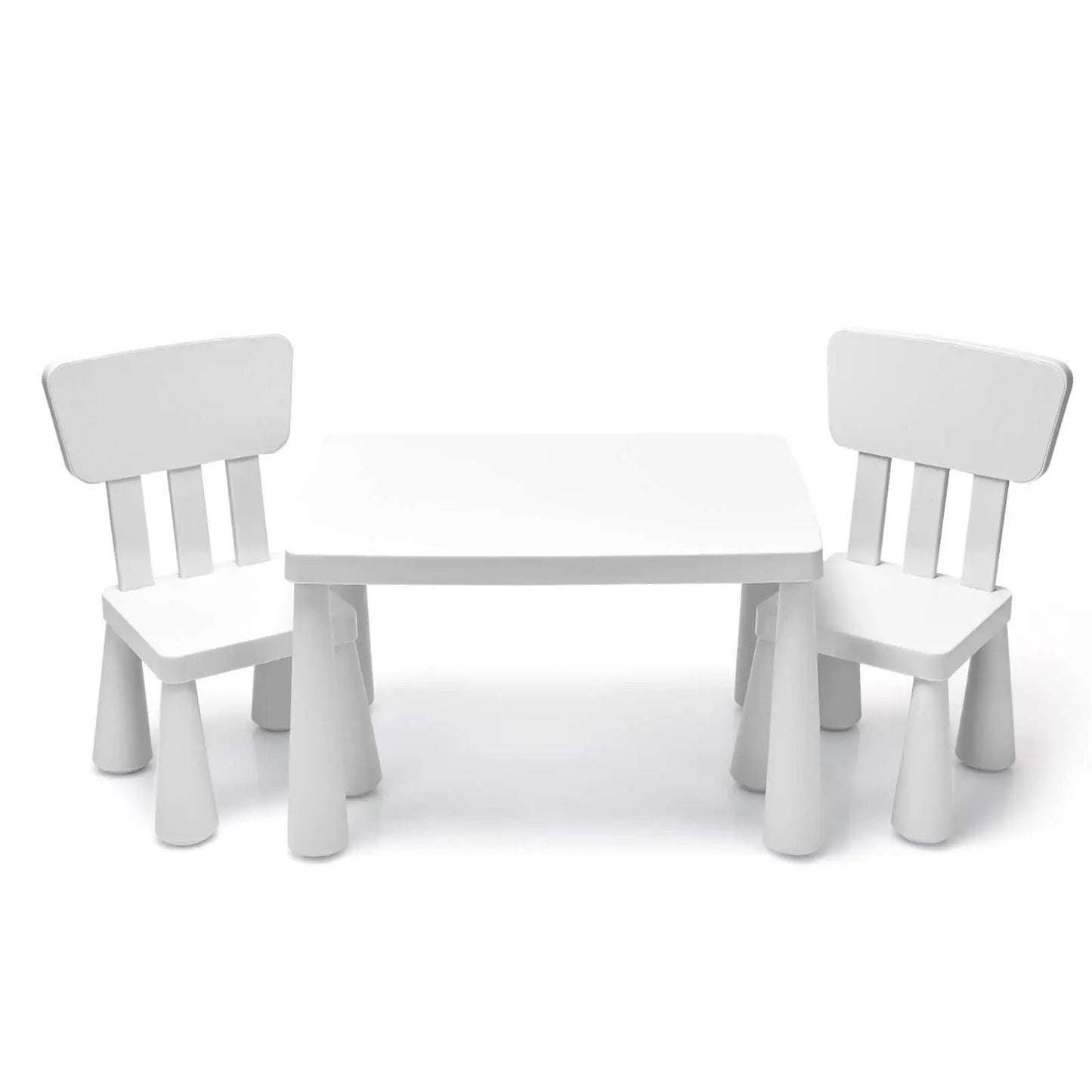 Outdoor Wooden Kids Picnic Table with Umbrella
