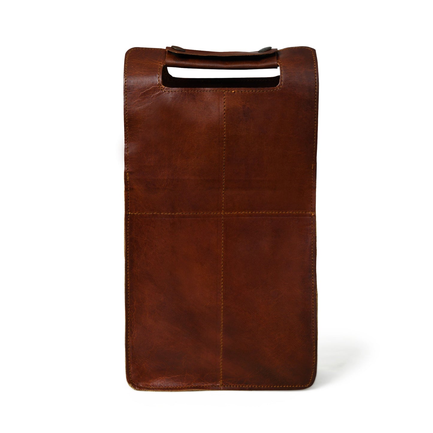 Wine Bottle Leather Cover - Tampa Home & Garden Store