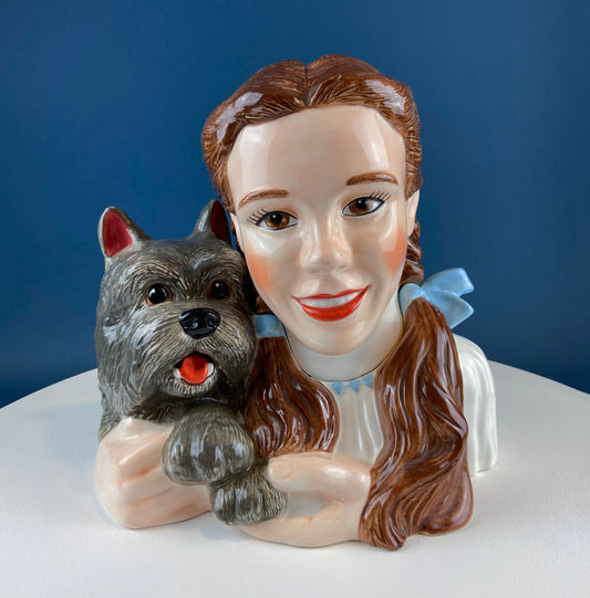 Wizard of Oz Cookie Jar. Dorthy and Toto Kitchen Canister. Vintage Cookie Jar. Vintage Gifts for Her. - Tampa Home & Garden Store