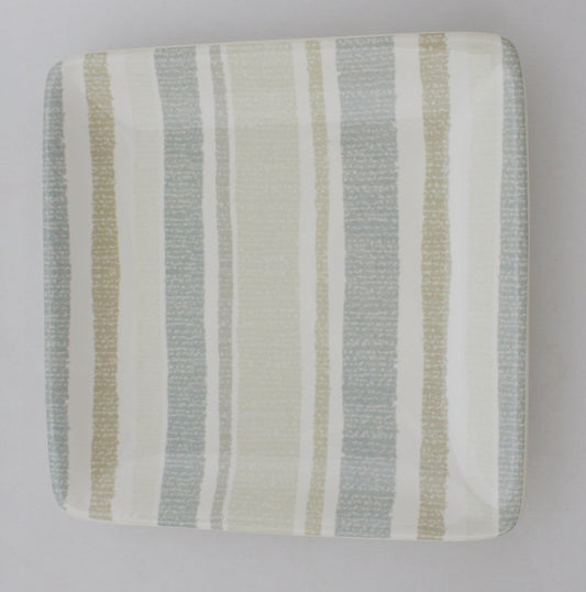 Woodland Walk Canape Plate Stripe - Tampa Home & Garden Store