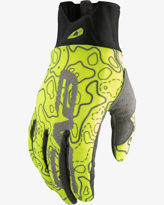 Yeti Cold Weather Glove neon yellow/green motorcycle glove with black cuff EVS Sports on Tampa Home & Garden Store