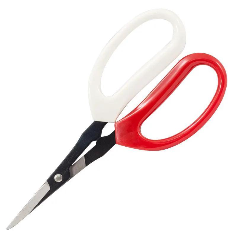 Zenport Red and White Garden Craft Scissors with stainless blades and red/white handles on Tampa Home & Garden Store