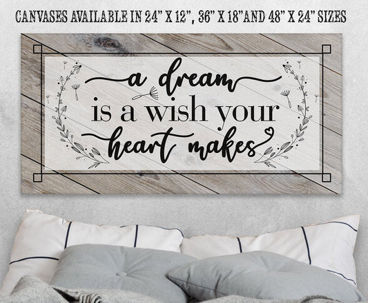 A Dream Is A Wish Wall Decor - Tampa Home & Garden Store