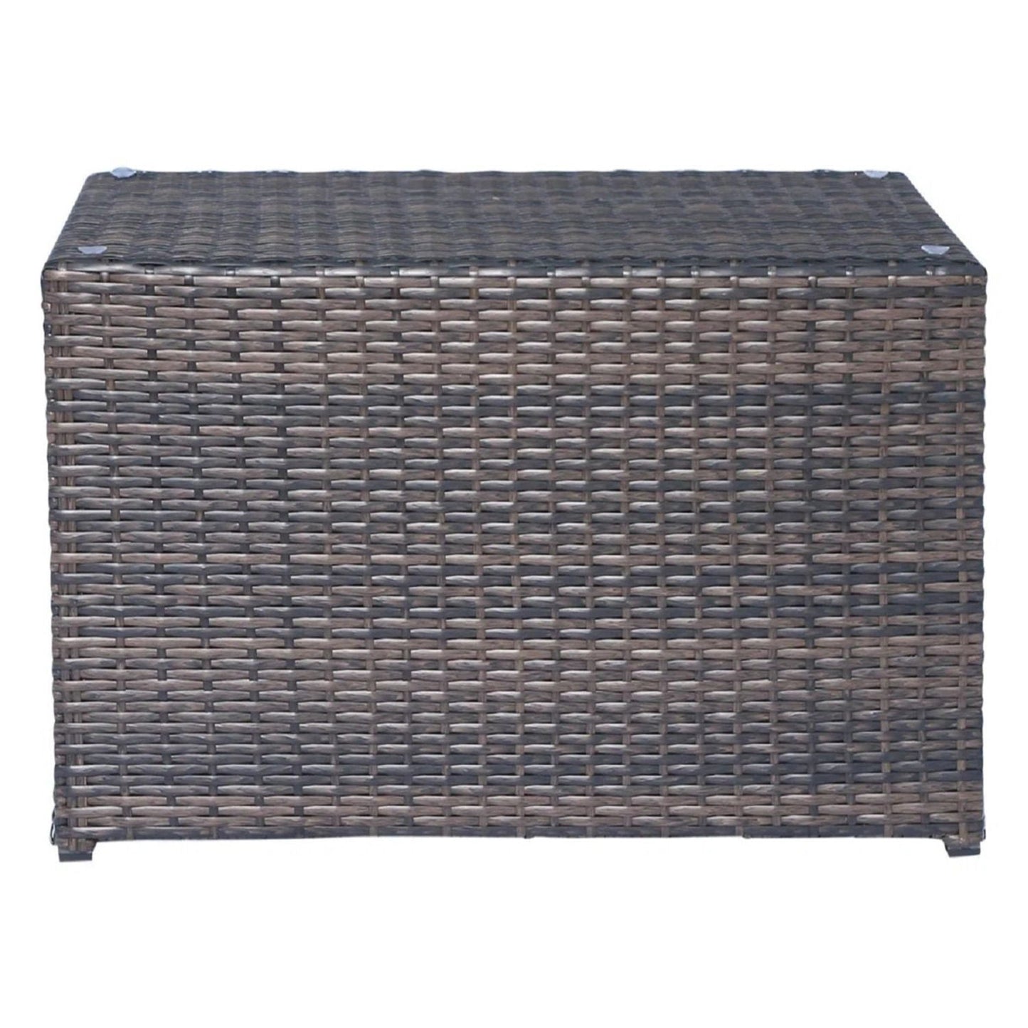 Modular Espresso Outdoor Sofa Set With Cushions