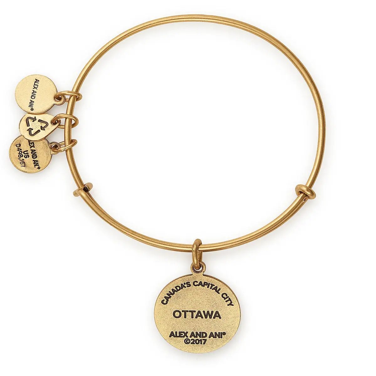 Ottawa Charm Bangle with Parliament Buildings