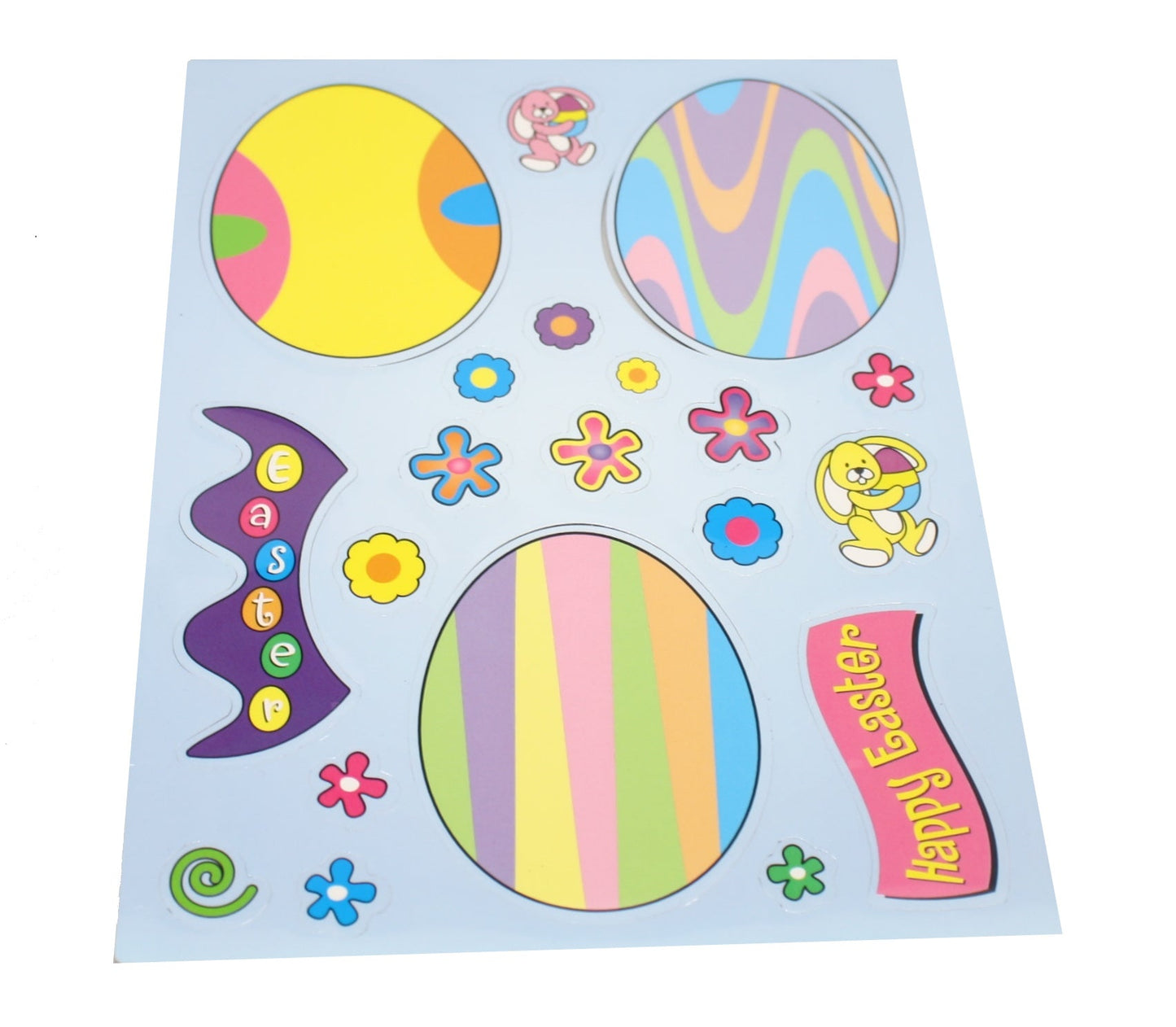Easter Pop Out Magnetic Sheet blue pastel eggs, refrigerator magnet by Country Christmas Loft on Tampa Home & Garden Store