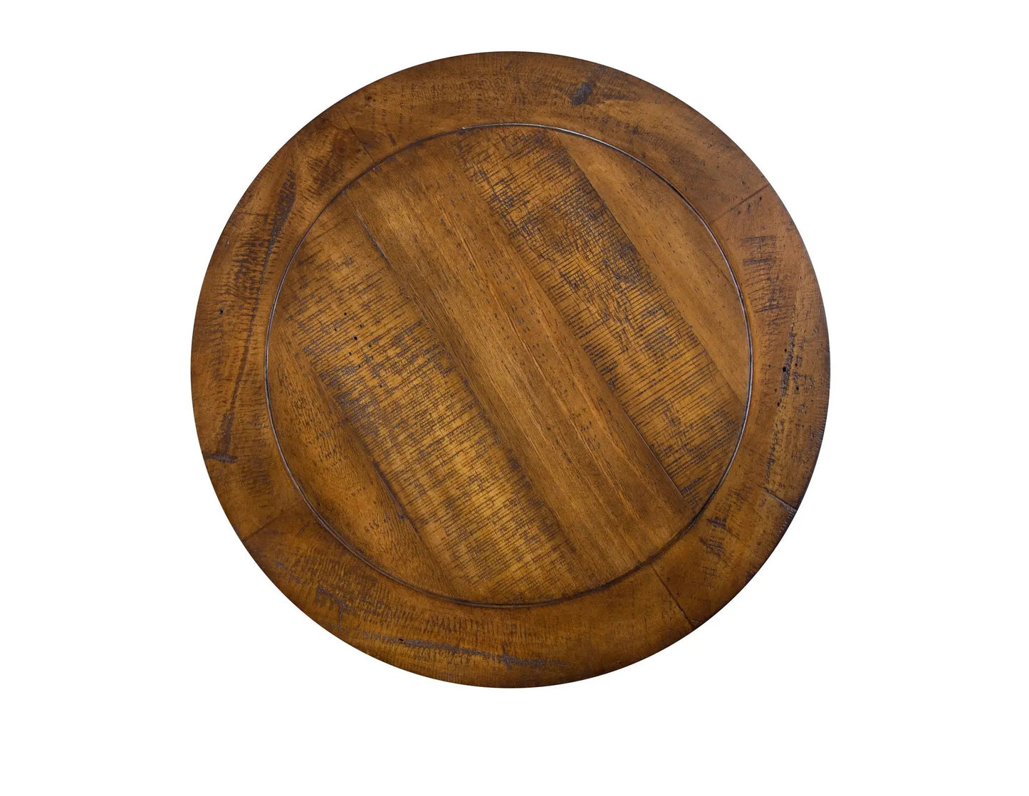 Bay Creek Round Accent End Table Toasted Nutmeg