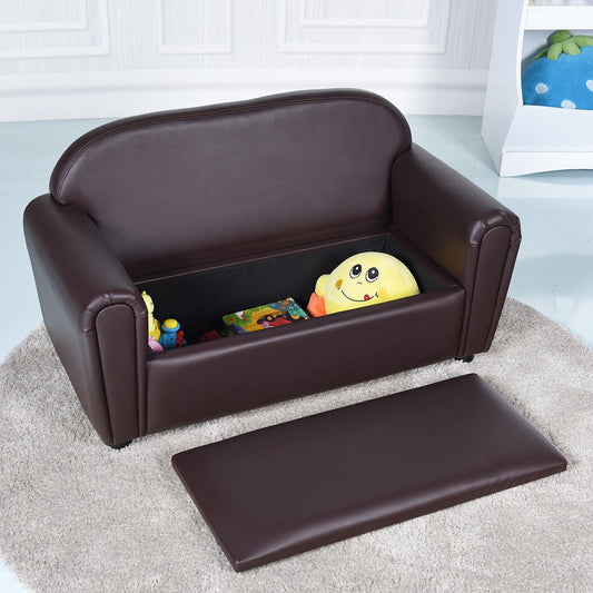 Kids Sofa Armrest Chair with Storage Function - Tampa Home & Garden Store