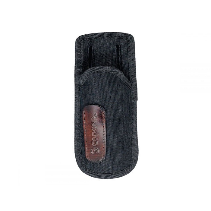 Corona Scabbard - Nylon black sheath with brown leather logo patch Rivendell Distribution on Tampa Home & Garden Store