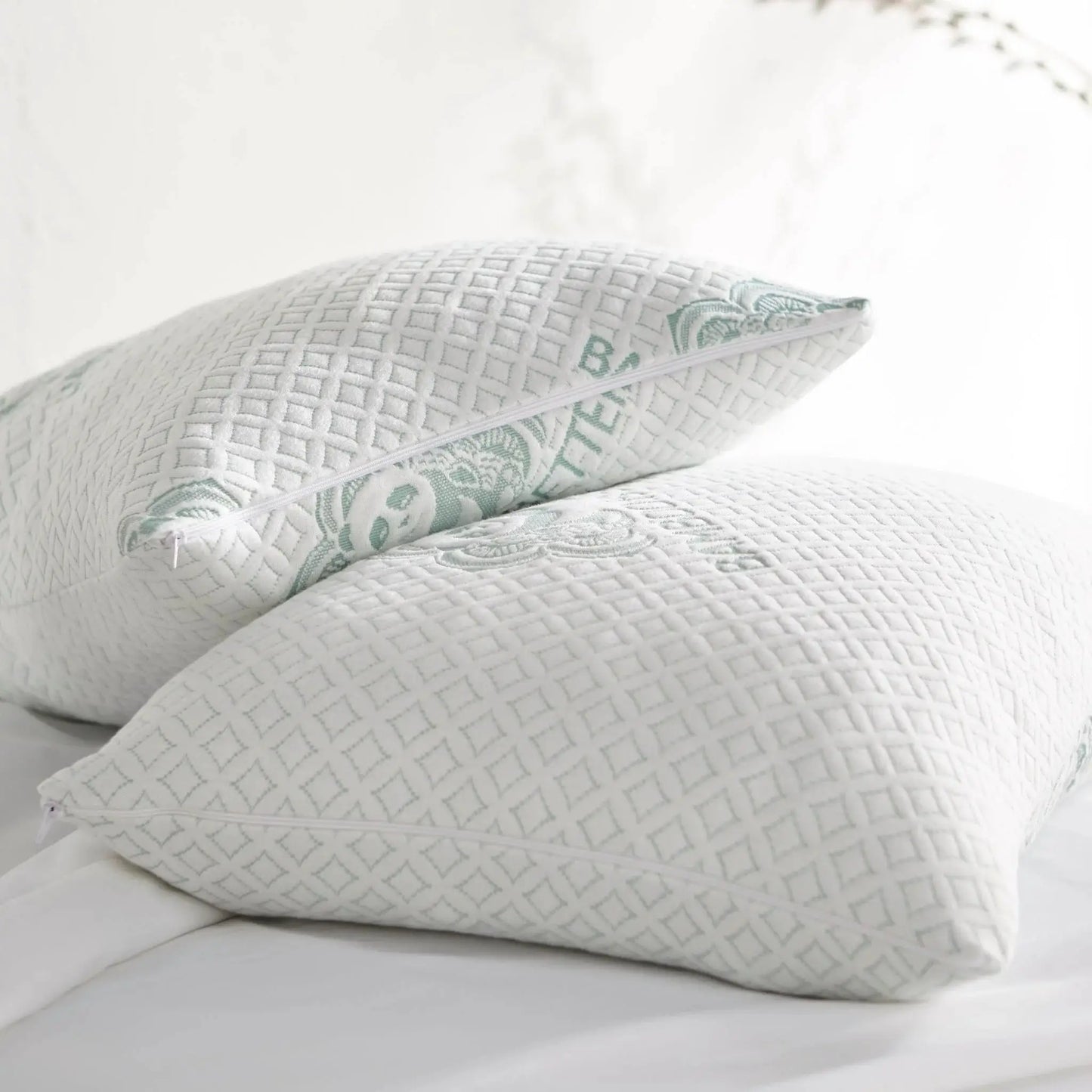 Adjustable Bamboo Cooling Pillow | Bed Pillows - Tampa Home & Garden Store