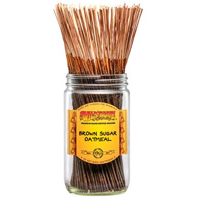 Paquet de 10 bâtonnets d'encens - Avoine et sucre brun