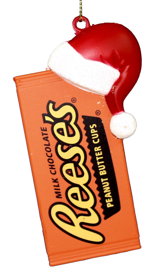 Candy Bar with Hat Ornament - Reeses Cups - Tampa Home & Garden Store