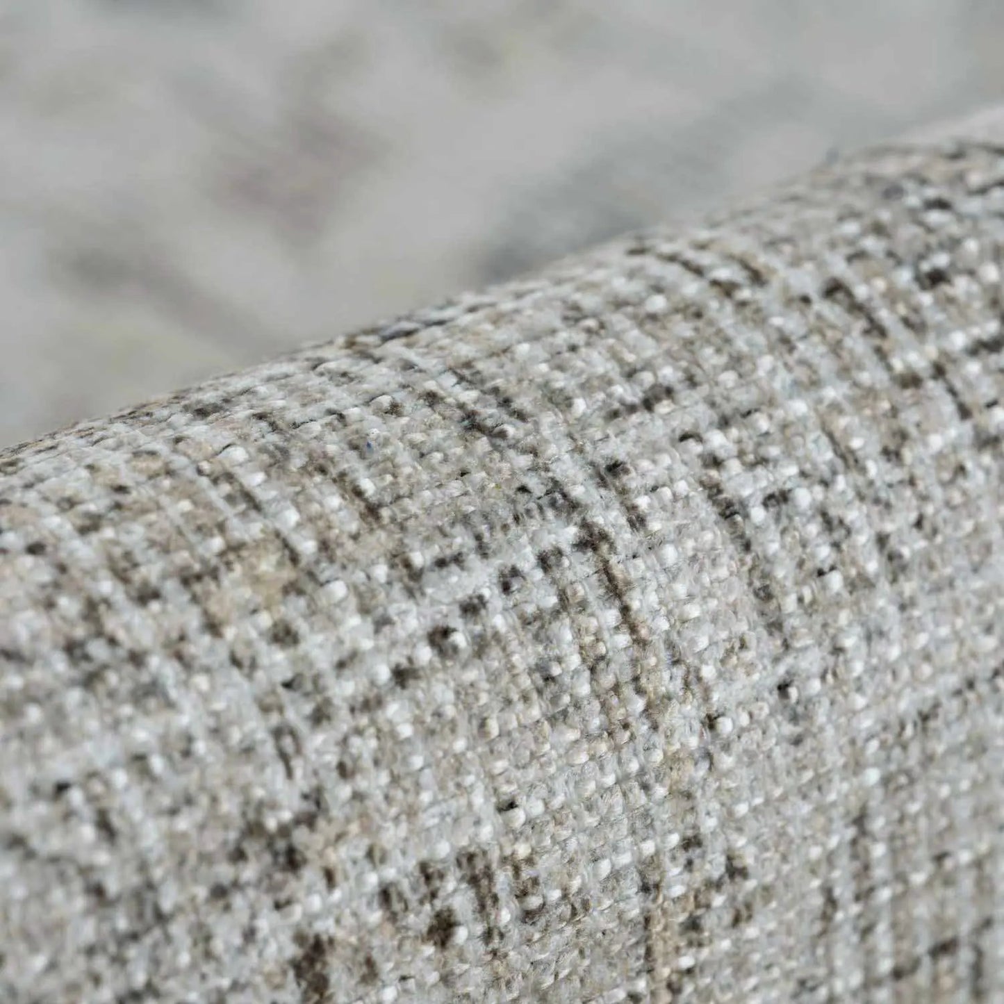 Haile Boutique Washable Rug with cotton backing; grey textured pile on Tampa Home & Garden Store