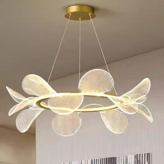 Art Chandelier Italian Minimalistic Bedroom Chandelier Acrylic - Tampa Home & Garden Store