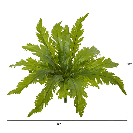 14” Fern Artificial Plant (Set of 6) - Tampa Home & Garden Store