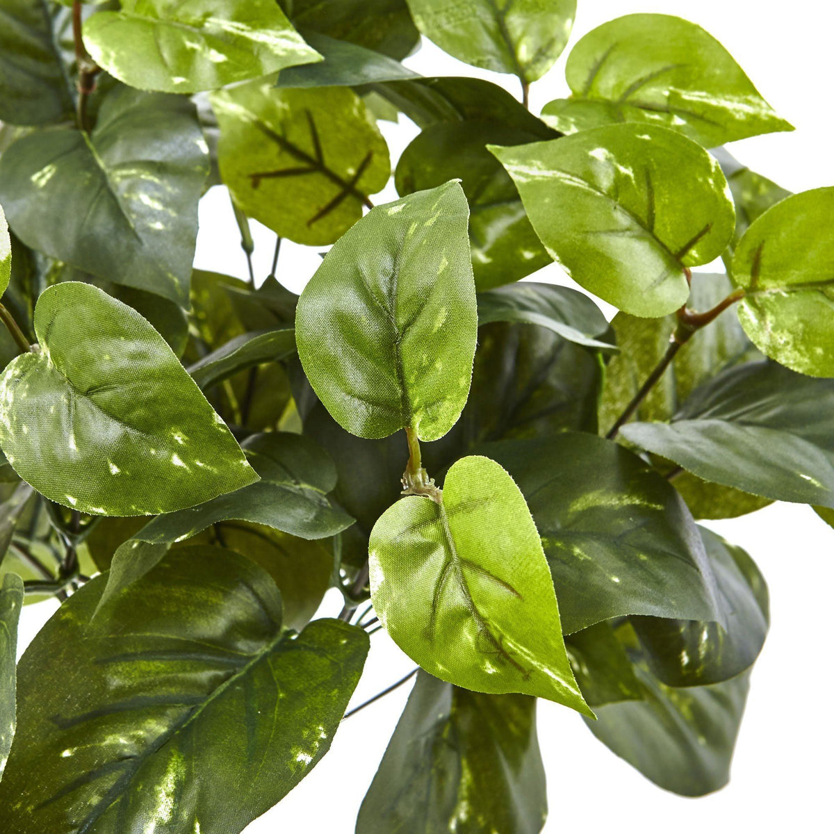 16” Pothos Artificial Plant set of 6, Nearly Natural, green variegated faux leaves on Tampa Home & Garden Store