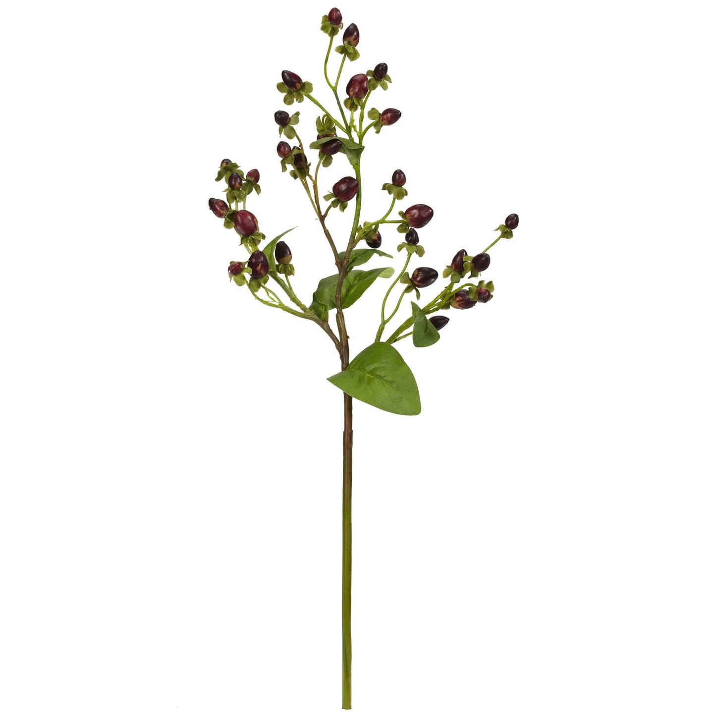 Flor artificial de grano de café italiano de 43 cm (juego de 8)