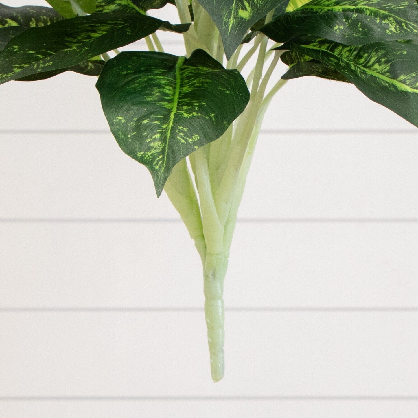 19 Inch Artificial Dieffenbachia Plant Set of 6