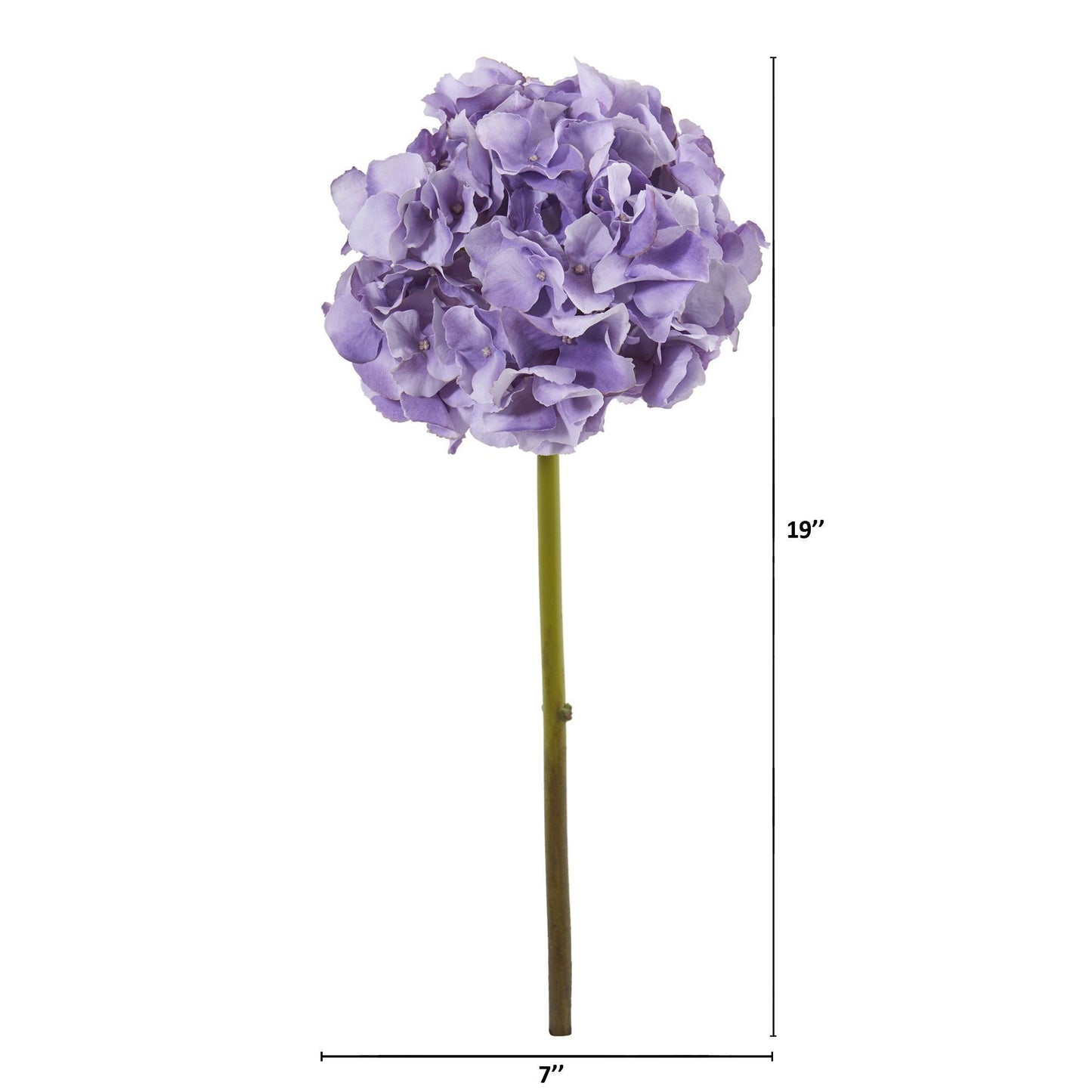 Hortensia artificiel de 48 cm (lot de 6)